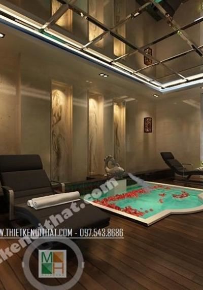 Thiết kế nội thất SPA Thu Hương 
