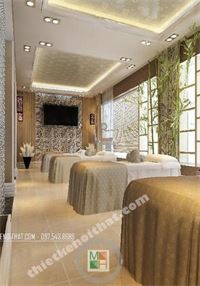 Thiết kế nội thất Spa sang trọng