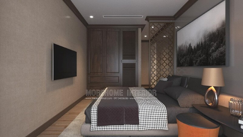 Giường ngủ chung cư hiện đại Giường ngủ chung cư hiện đại