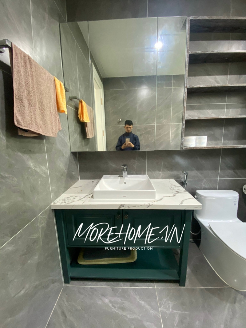 Thi công phòng tắm không gian sinh hoạt hằng ngày nội thất lựa chọn sắp xếp khoa học hợp lí cho quá trình sử dụng