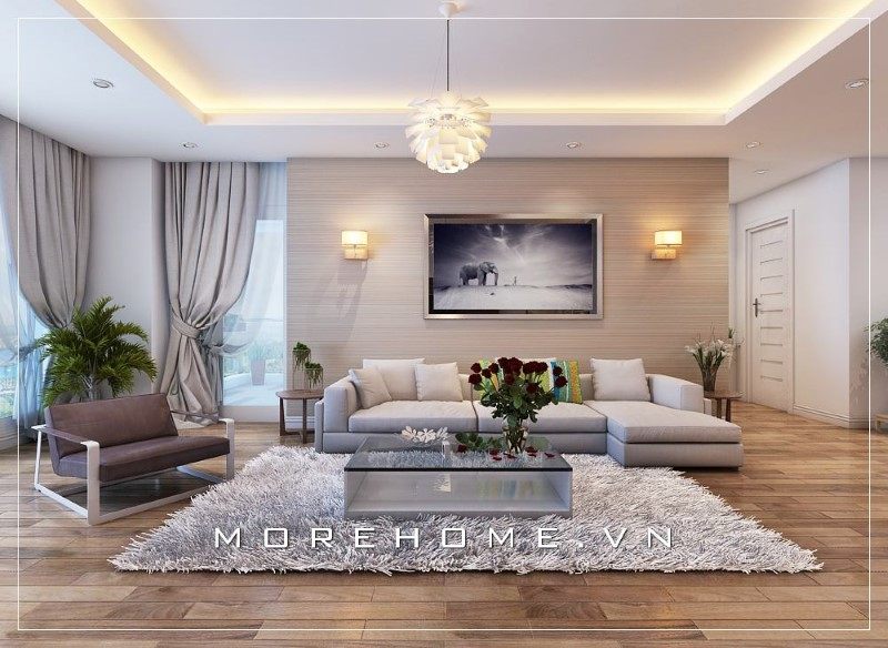 Mẫu thiết kế phòng khách căn hộ biệt thự hiện đại đẹp bạn nên tham khảo và cân nhắc cho không gian sống của gia đình.